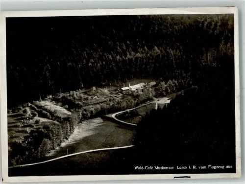 Lorch Fliegeraufnahme vom Wald-Cafe Muckensee