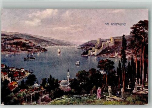 Konstantinopel Am Bosporus
