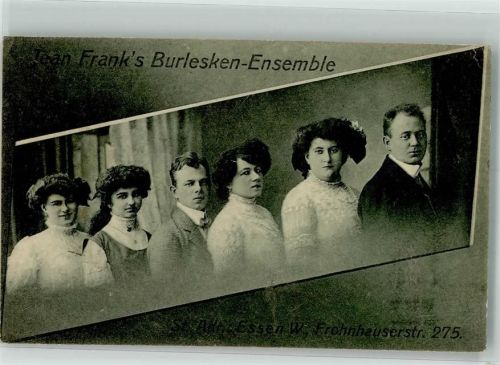 Essen 1910 Franks Burlesken Ensemble