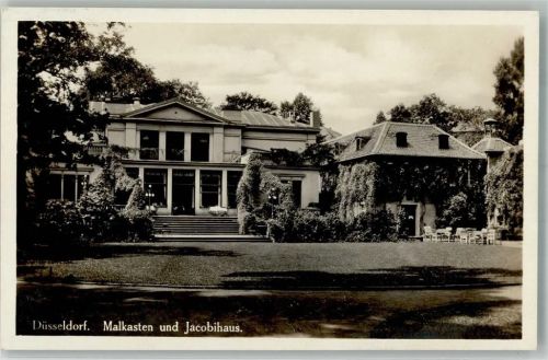 Düsseldorf Malkasten u. Jacobihaus Künstlerverein Malkasten