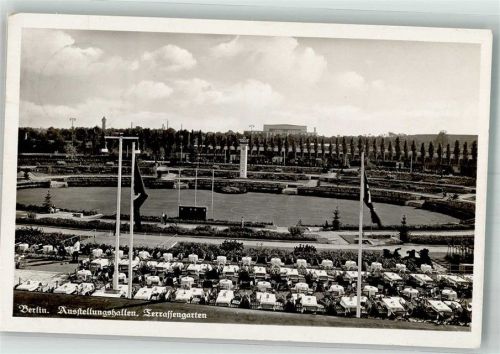 Charlottenburg 1937 Ausstellungshallen mit Terrassenrestaurant Fotograf Klinke & Co.
