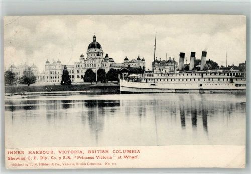 Victoria 1906 Hafen S.S. Princess Victoria