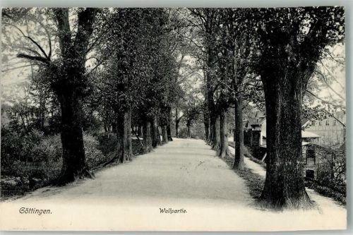 Göttingen 1905 Adelskorrespondenz Wallpartie