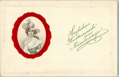 1906 - 1912 Serie 825 1-4 Passepartout Geburtstag