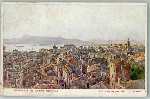 Corfu 1926 Panorama