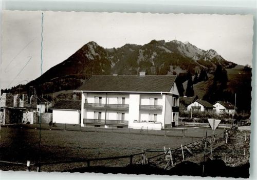 Binswangen Pension Herz Ort handschriftlich
