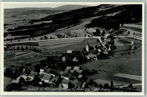 Waldeck Fliegeraufnahme Freigegeben d. R.L.M.