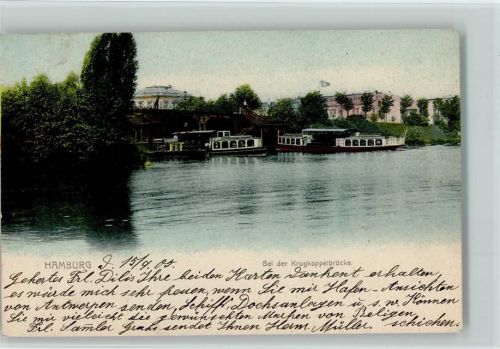 Hamburg bei der Krugkoppelbrücke