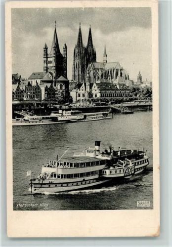 Köln Stadt Schiff