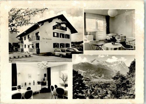 Garmisch-Partenkirchen Fremden Pension Haus Sonnenschein Oldtimer