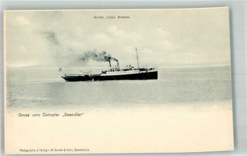 1903 Dampfer Seeadler