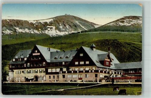 Brückenberg 1924 Hotel zur Teichmannsbaude