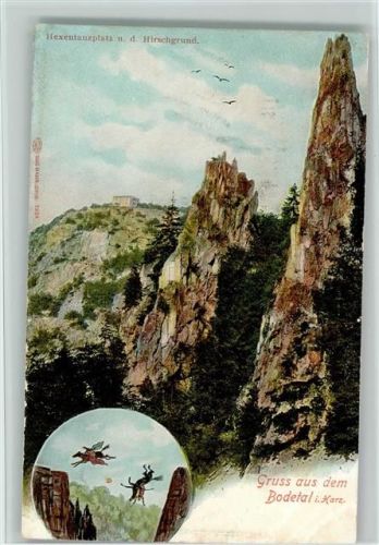 Hexentanzplatz im Bodetal
