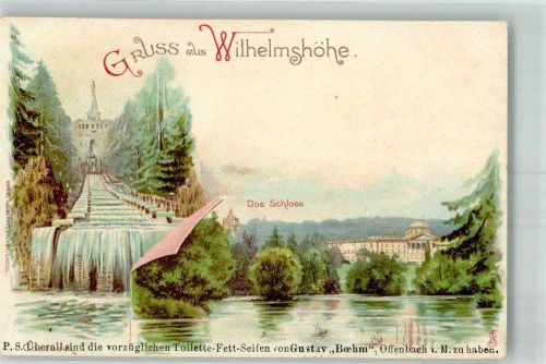 Wilhelmshöhe Cacaden Das Schloss