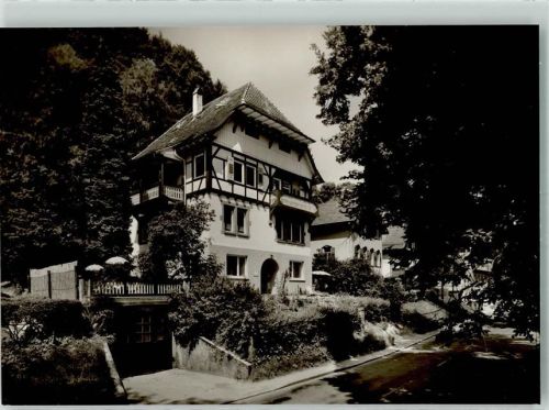 Bad Liebenzell Kurheim Haus Erika