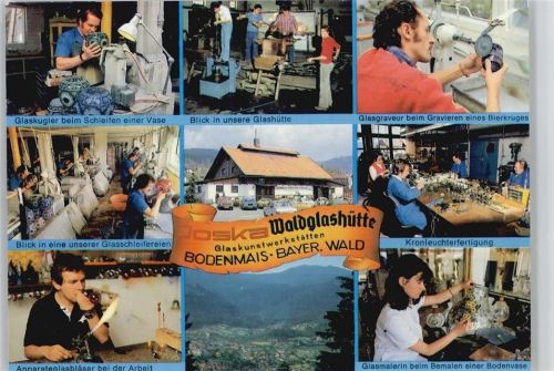Joska Waldglashütte - Glaskunst - Blasen - Formen - Verzieren - Malen - Schleifen Nr. 335