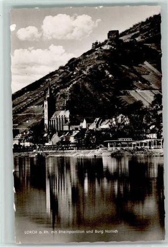 Lorch Rheinpavillon Burg Nollich