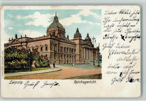 Leipzig Reichsgericht 1908 AK