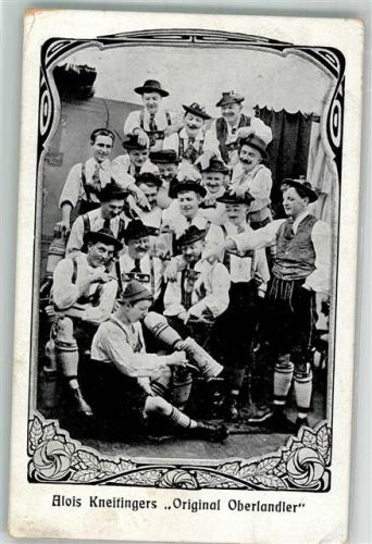 Alois Kneitingers Original Oberlandler Bierkrug Trachten Volksmusik