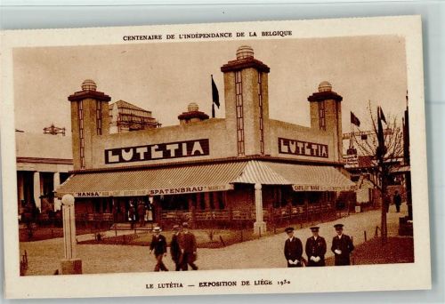 Le Lutetia 1930, offiz. AK