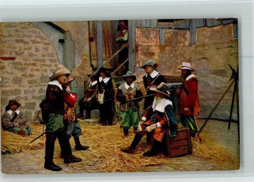 Rothenburg Der Meistertrunk Wache am Rödertor