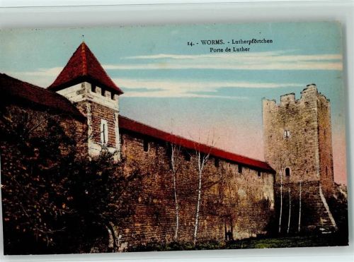 Worms Lutherpförtchen Porte de Luther