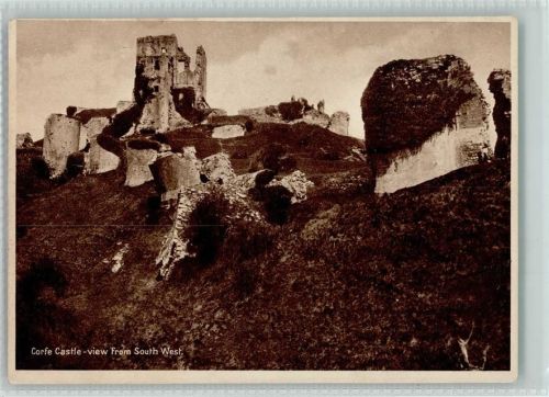 Corfe Schloß Ruine