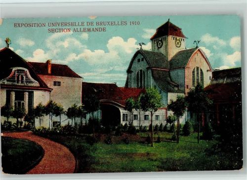 Exposition 1910 - Section Allemande
