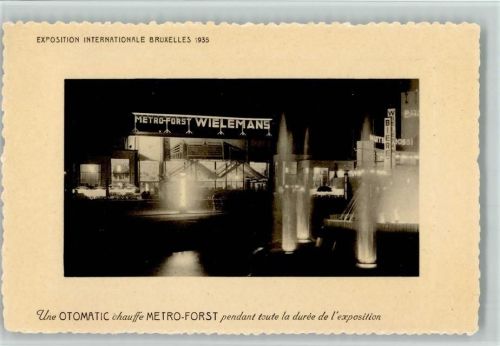 Exposition 1935 - Automatik Chauffe Metro-Forst AK
