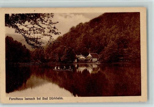 Isenach Forsthaus Ruderboot
