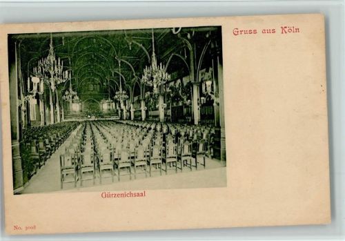 Köln Stadt Gürzenichsaal Innenaufnahme