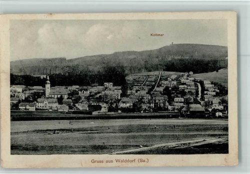 Walddorf Ortsansicht mit Kottmar