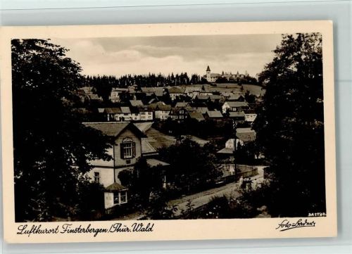 Finsterbergen Kurviertel mit dem Kurhaus