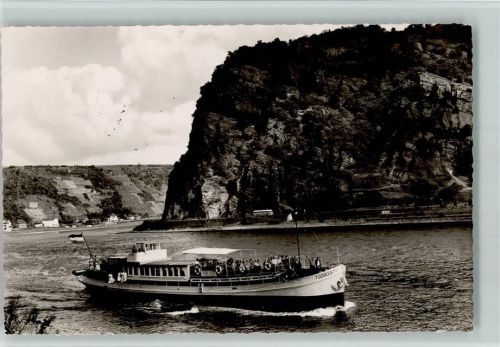Fahrgastschiff Tijdgeest I an der Lorely