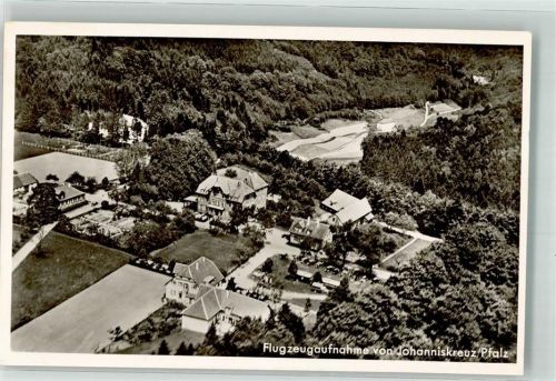 Trippstadt Fliegeraufnahme Johanniskreuz Gasthaus Pension Braband