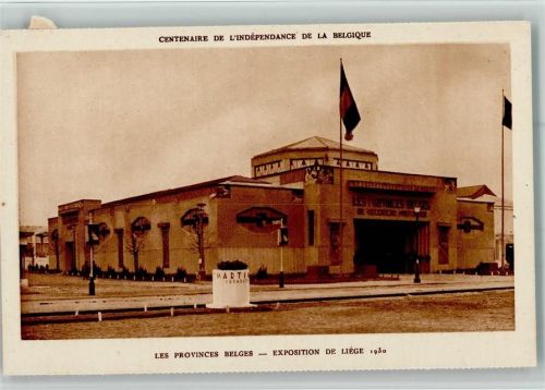 Les Provinces Belges 1930 offiz. AK