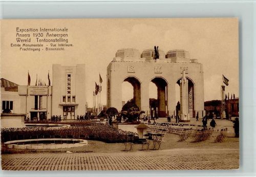 Nr. 8 Edition Kieboom - Exposition 1930 - Entree Monumentale AK