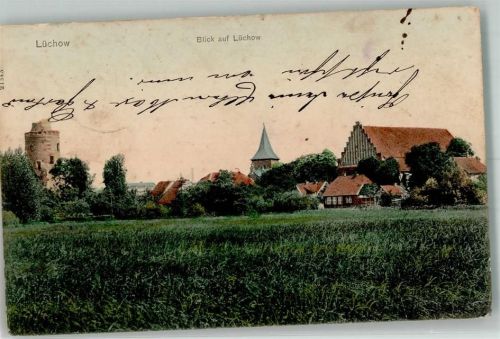 Lüchow 1914 Amtsturm