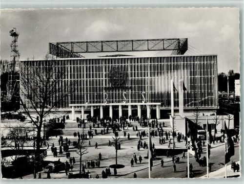 Exposition 1958 - Pavillon of the U.S.S.R. AK