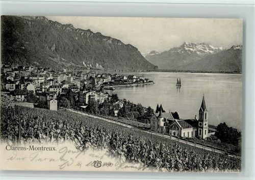 Clarens Clarens-Montreux Segelboot Reben