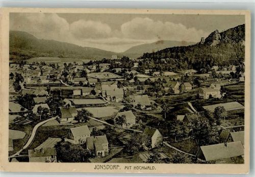 Kurort Jonsdorf 1921 Mit Hochwald