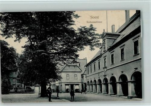 Soest Rathausstrasse Brunnen