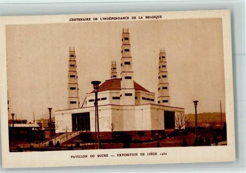 Pavillon du Sucre 1930, offiz. AK