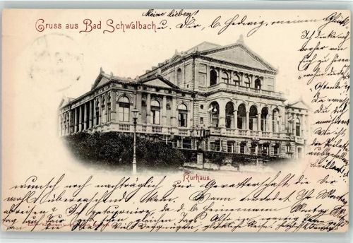 Bad Schwalbach 1900 Kurhaus