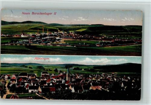 Münsingen Neues Barackenlager II Gesamtansicht 2-Bildaufnahme