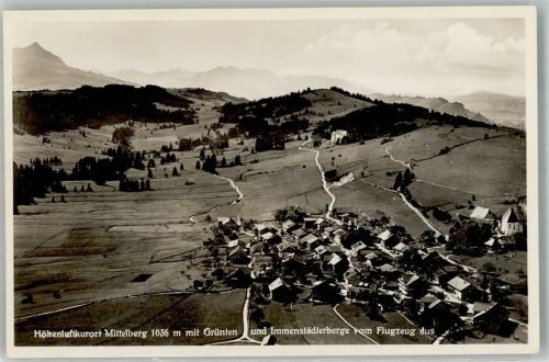 Mittelberg Fliegeraufnahme