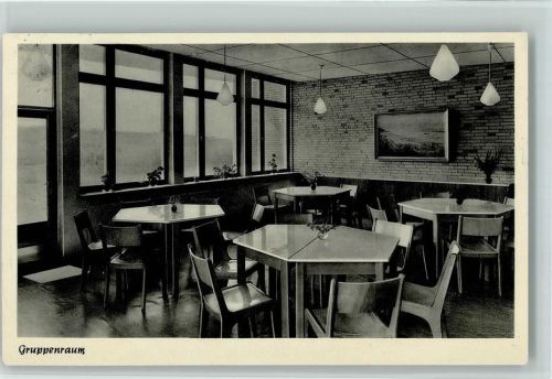 Unsen Erholungsheim des Hamburger Schulvereins Haus vor dem Süntel Innenaufnahme Gruppenraum