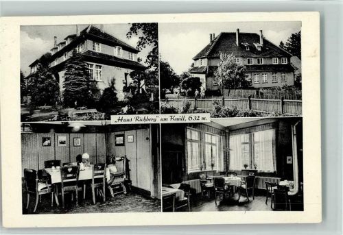 Schwarzenborn Haus Richberg am Knüll Innenaufnahmen 4-Bildaufnahme