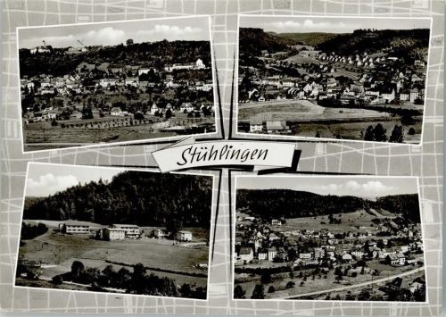 Stühlingen Ortsansichten 4-Bildaufnahme