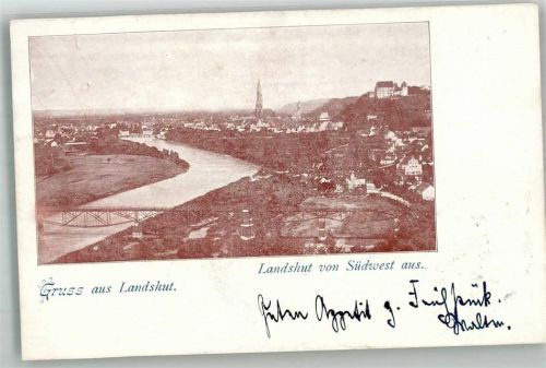 Landshut 1898 Adelskorrespondenz